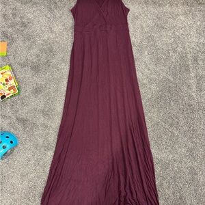 Old Navy Red Halter Sleeveless Gown